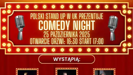 Southampton Comedy Night | Polish Stand-up UK – 25.10.2025