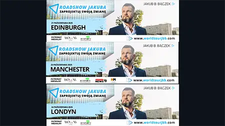 Jakub B. Bączek’s Autumn Tour in the UK