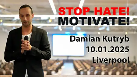 Stop Hate! Motivate! Historia Damiana Kutryb
