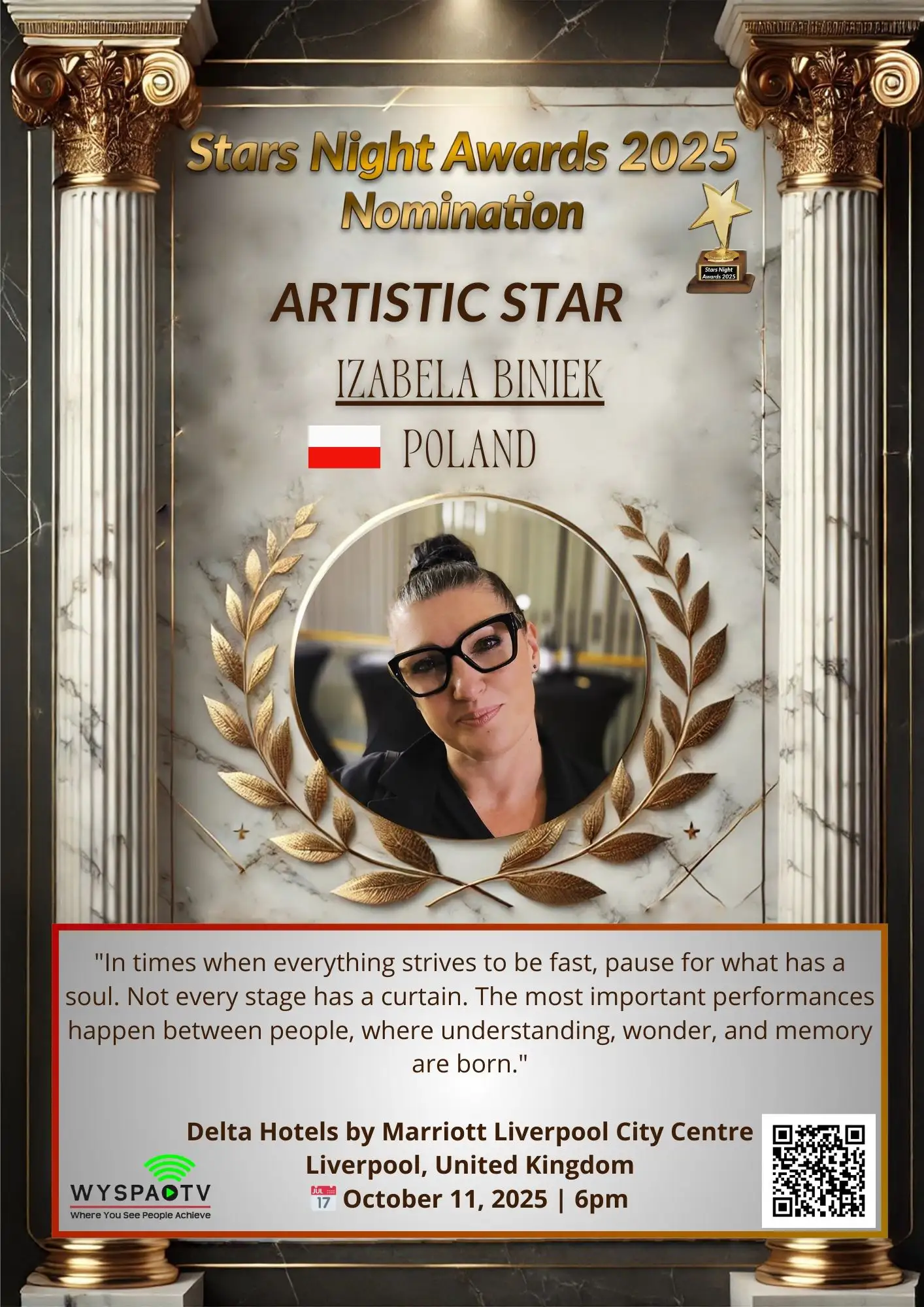 Biniek Izabela Nomination SNA2025